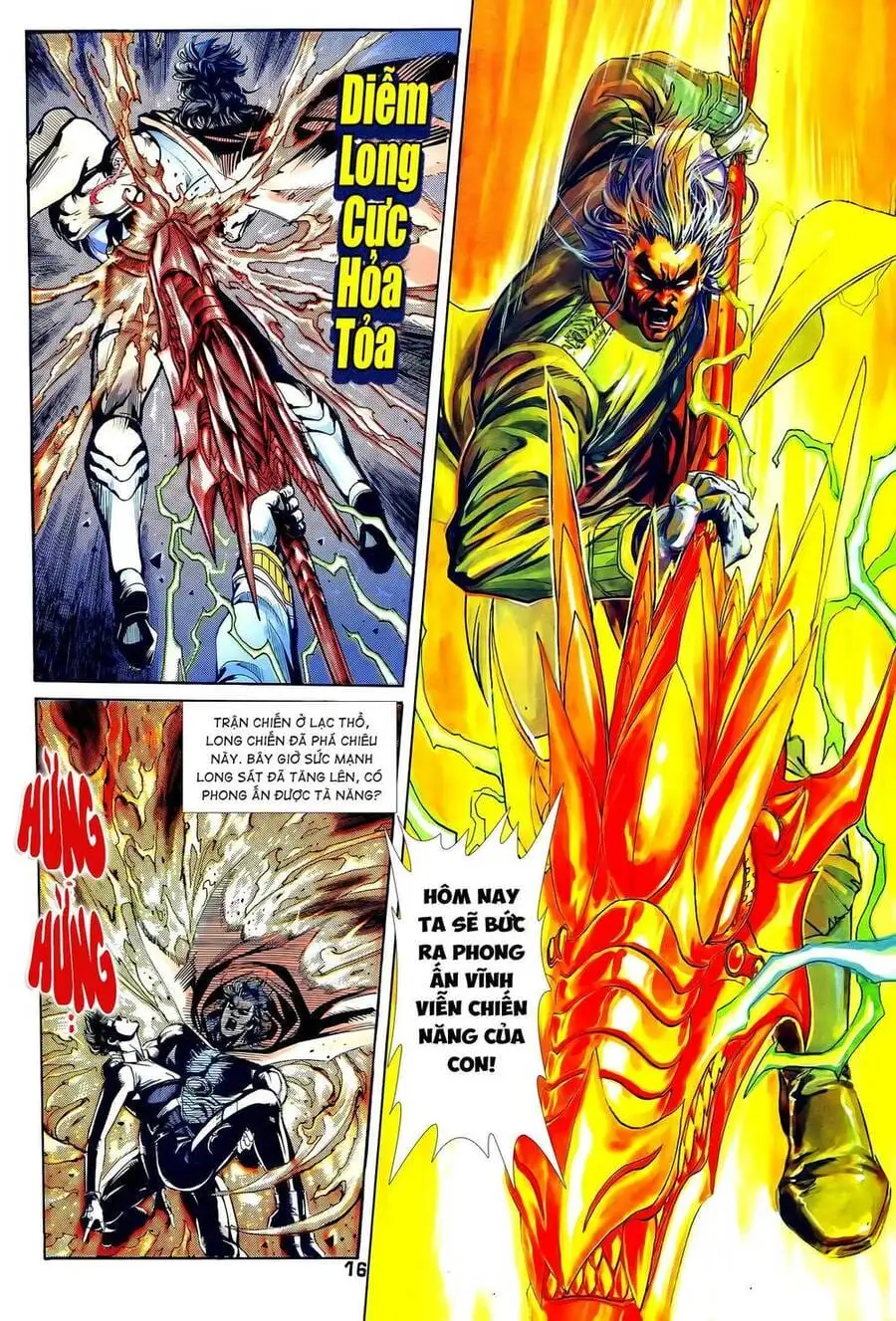 Truyện Tranh Long Hổ 5 Thế trang 8