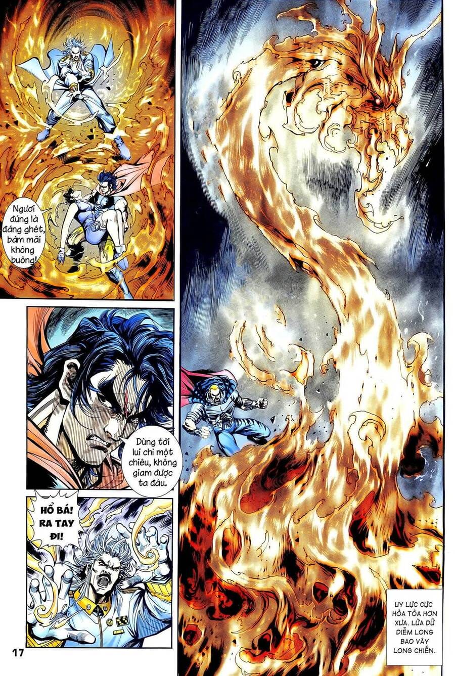 Truyện Tranh Long Hổ 5 Thế trang 8