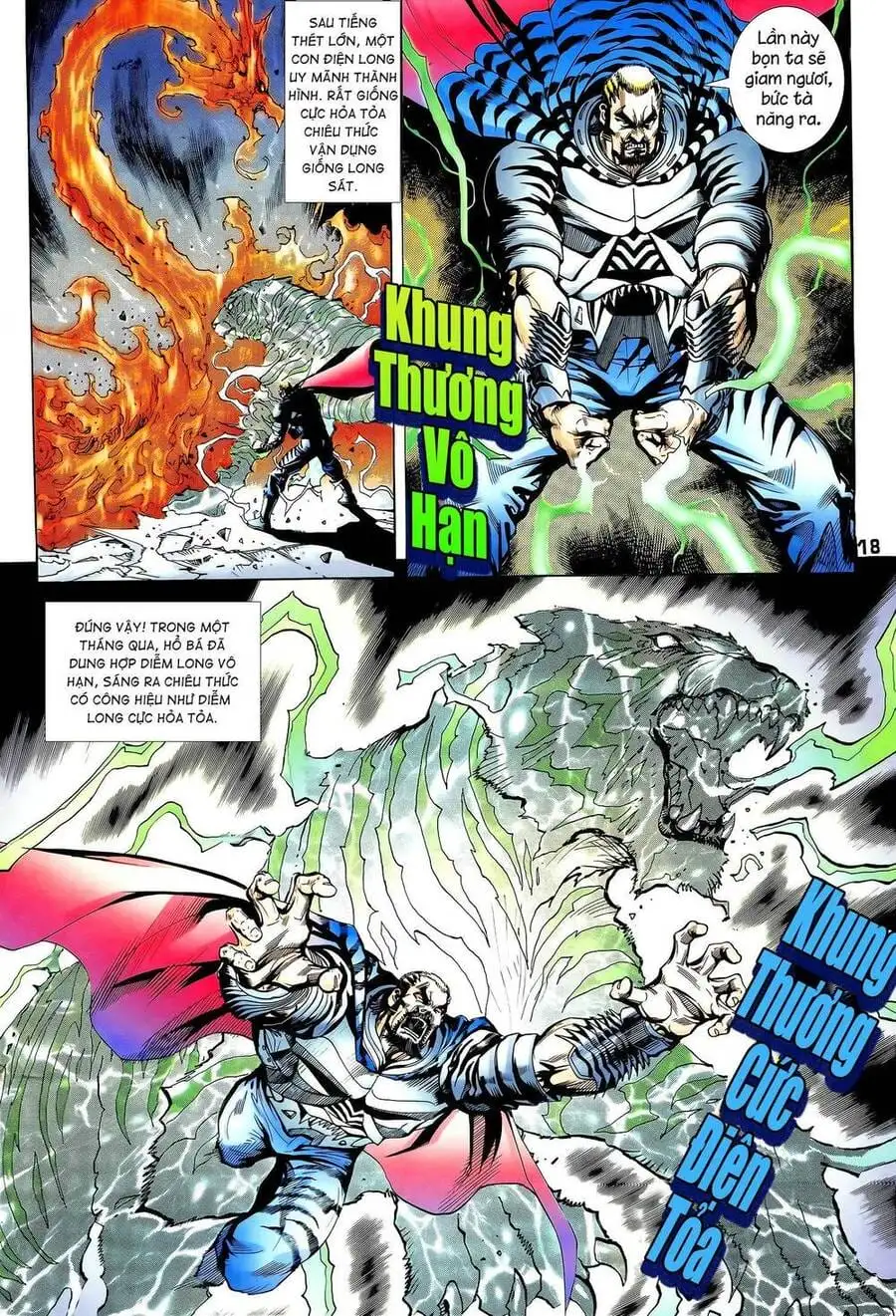 Truyện Tranh Long Hổ 5 Thế trang 8