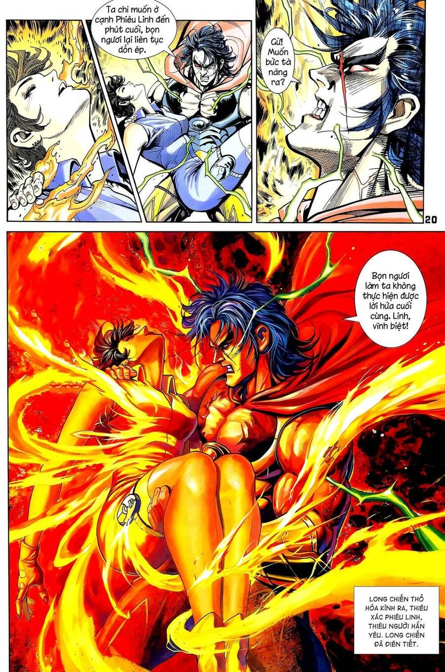 Truyện Tranh Long Hổ 5 Thế trang 8