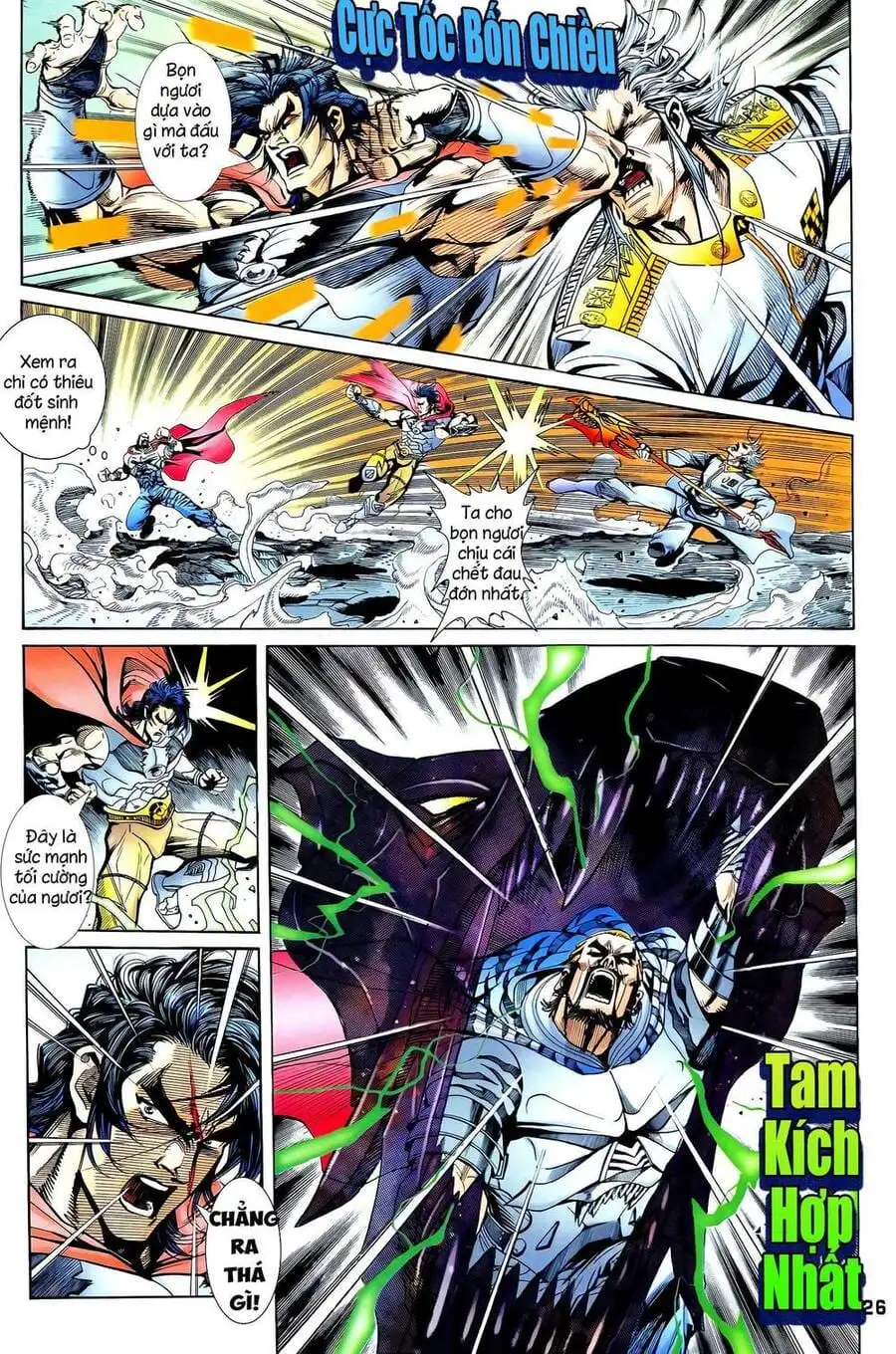 Truyện Tranh Long Hổ 5 Thế trang 8