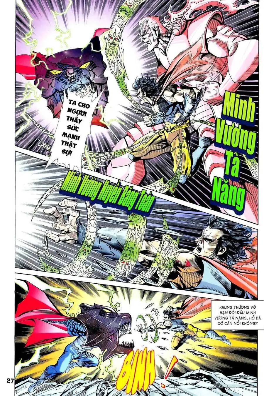 Truyện Tranh Long Hổ 5 Thế trang 8