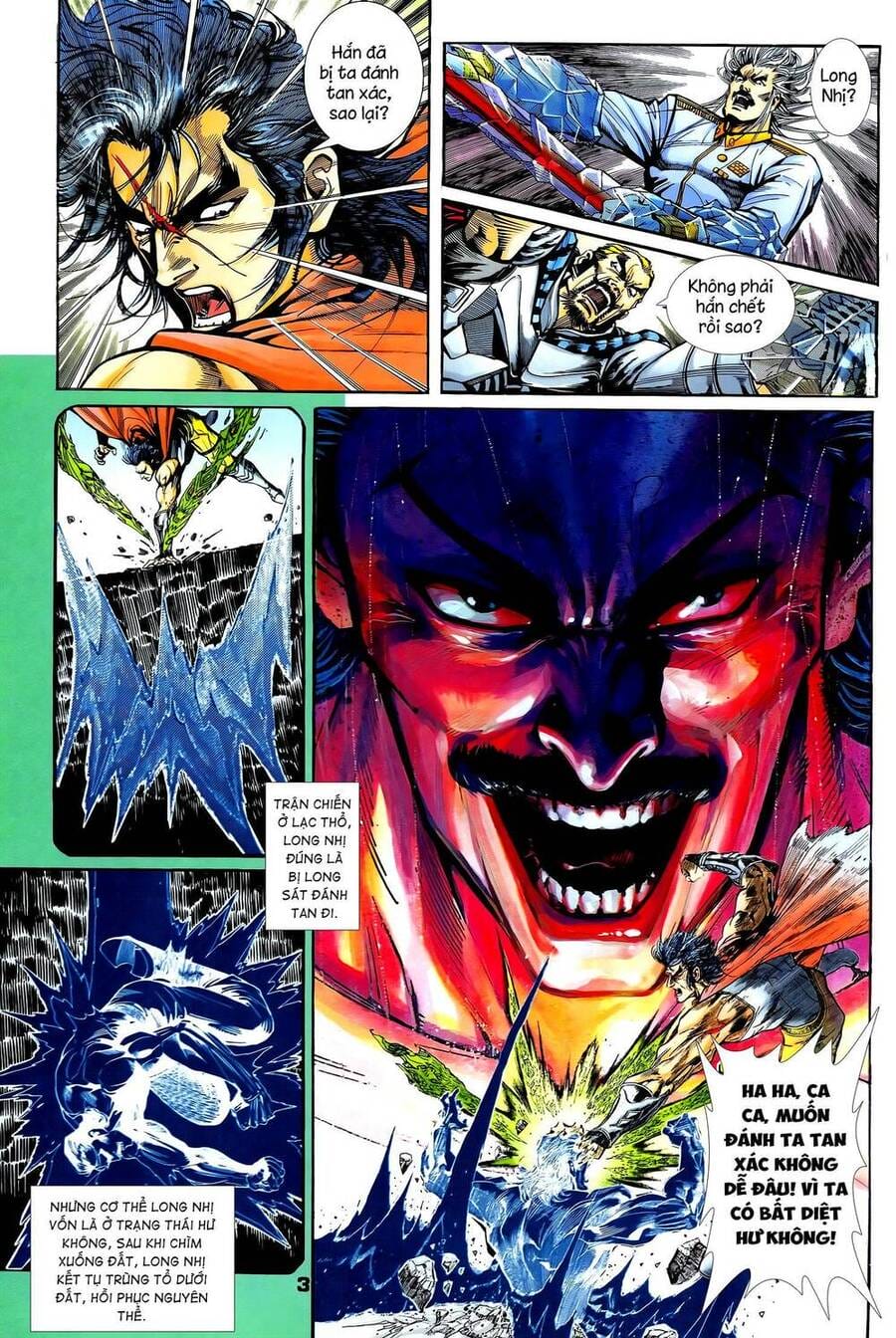 Truyện Tranh Long Hổ 5 Thế trang 8