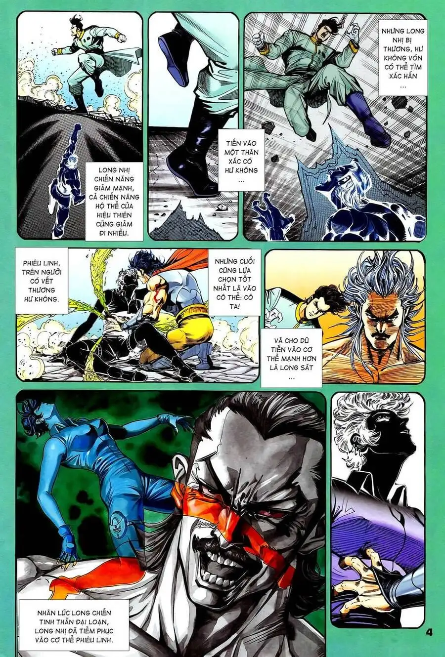 Truyện Tranh Long Hổ 5 Thế trang 8