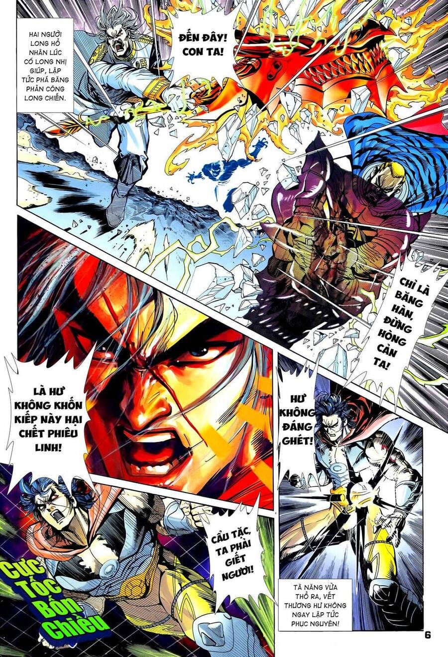 Truyện Tranh Long Hổ 5 Thế trang 8