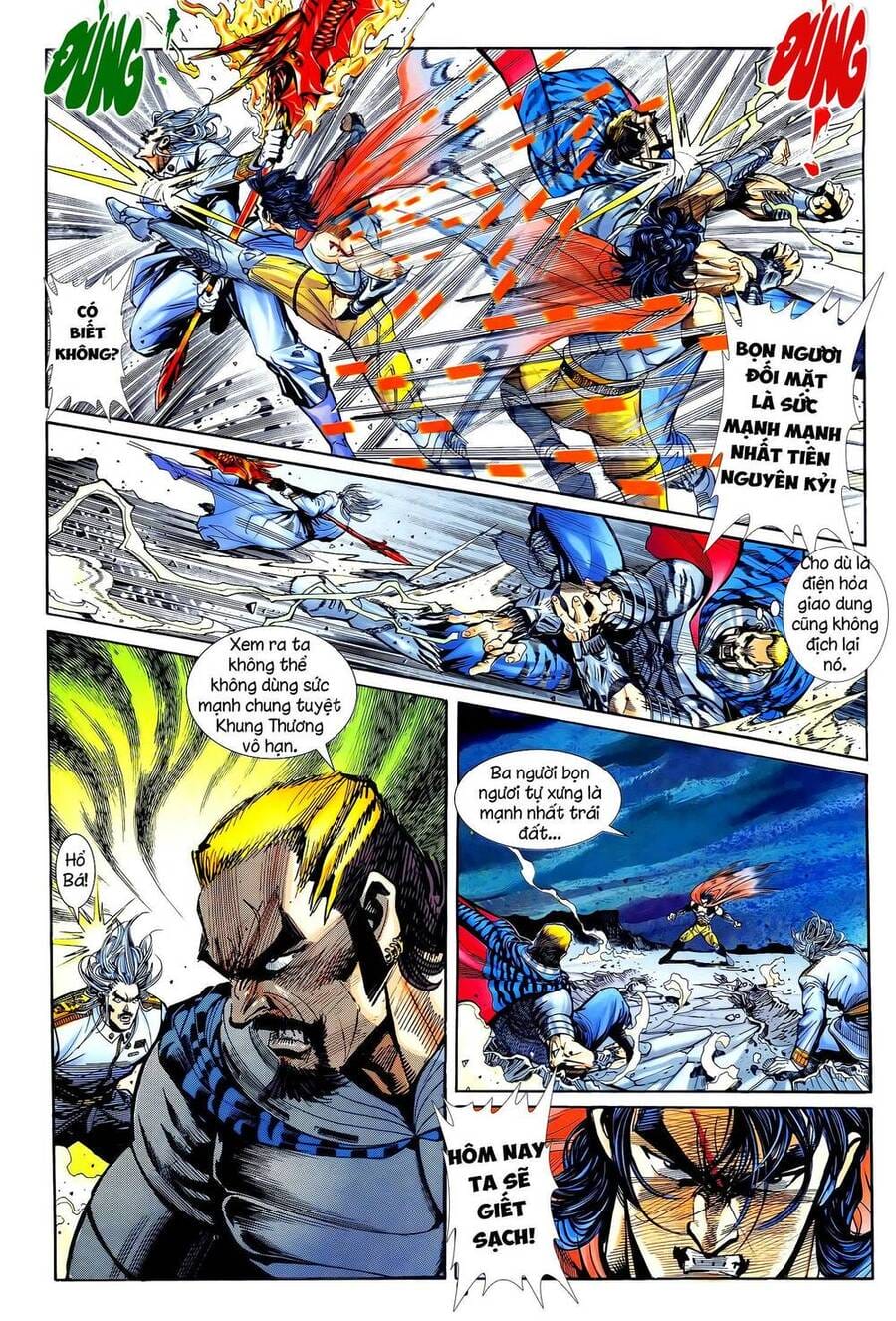 Truyện Tranh Long Hổ 5 Thế trang 8