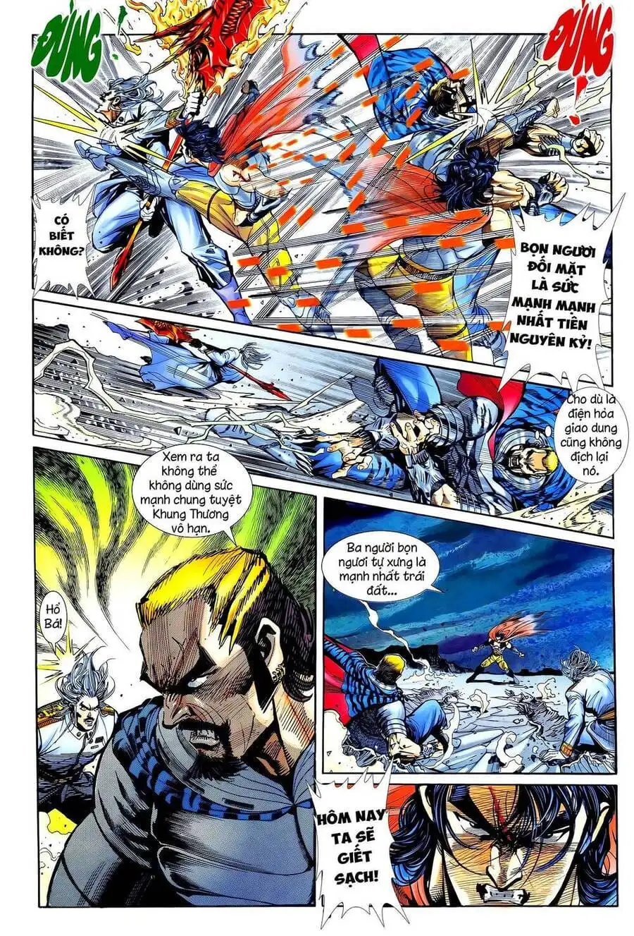 Truyện Tranh Long Hổ 5 Thế trang 8