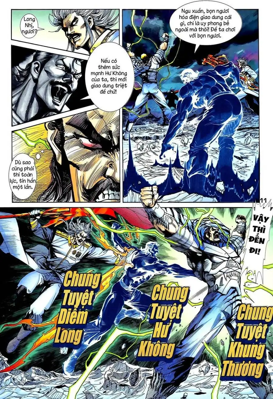 Truyện Tranh Long Hổ 5 Thế trang 8