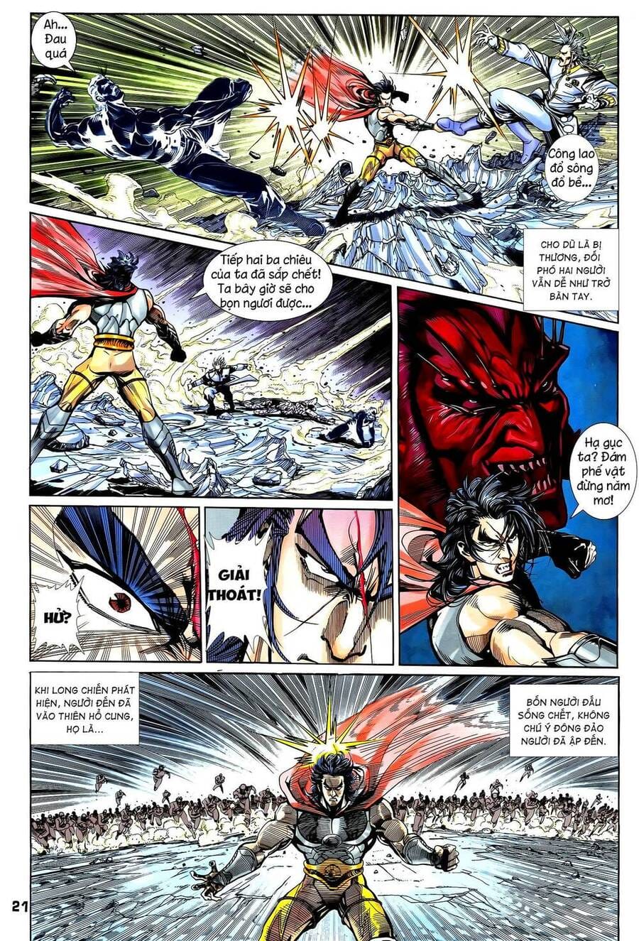 Truyện Tranh Long Hổ 5 Thế trang 8