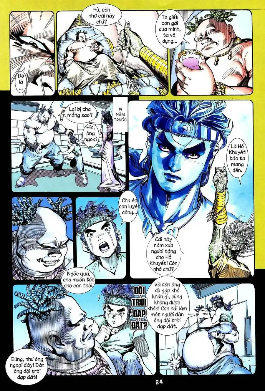 Truyện Tranh Long Hổ 5 Thế trang 8