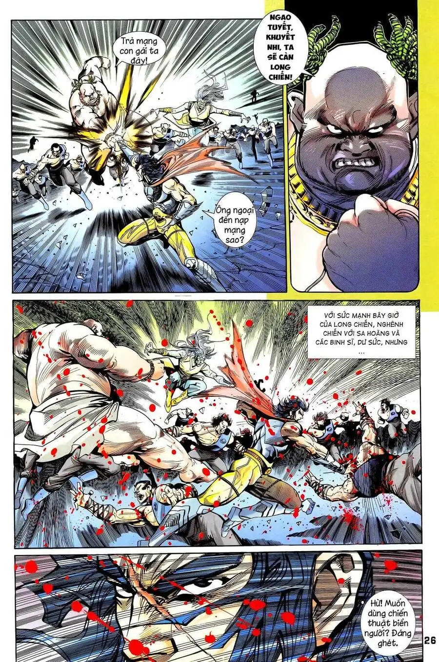 Truyện Tranh Long Hổ 5 Thế trang 8