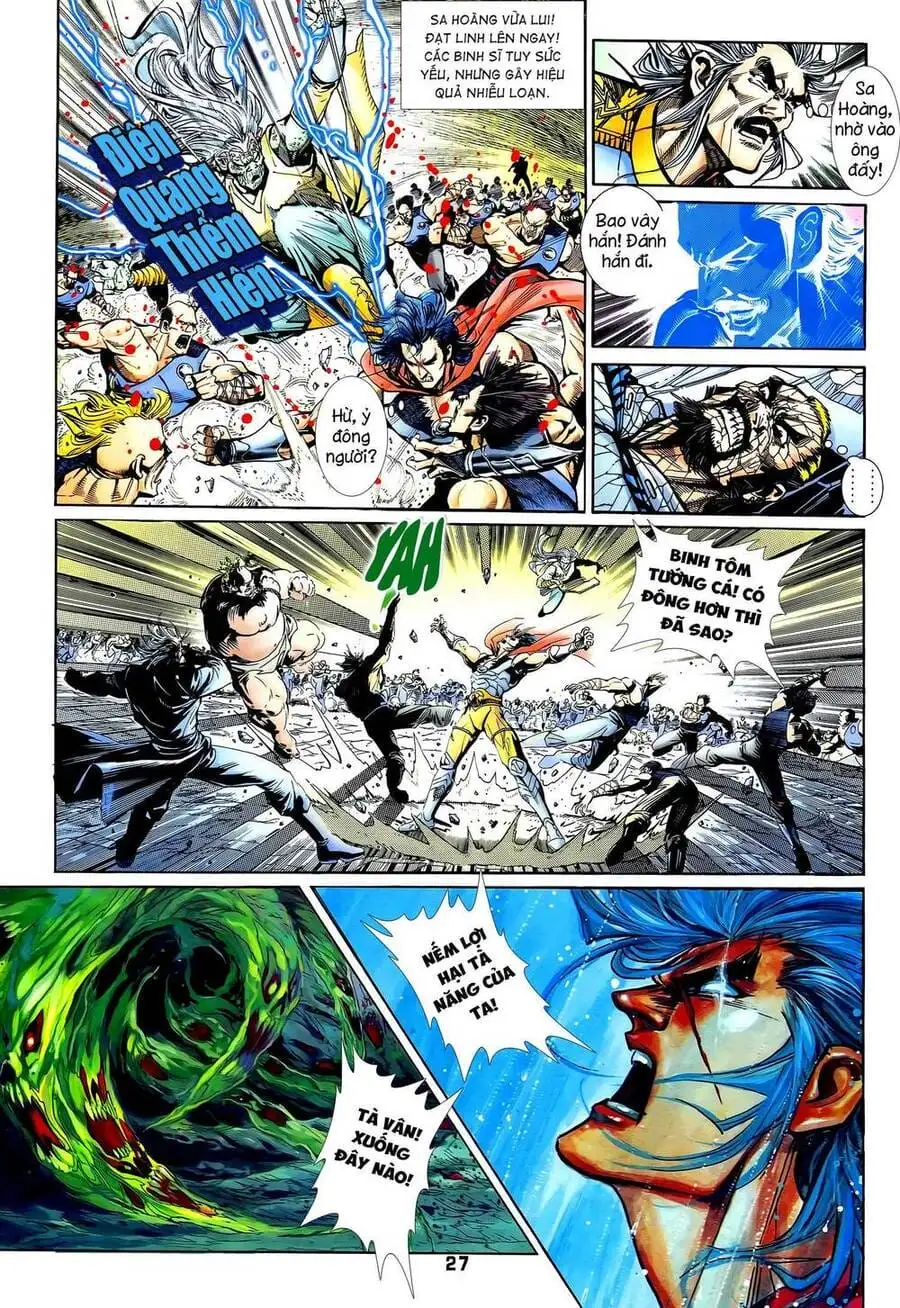 Truyện Tranh Long Hổ 5 Thế trang 8