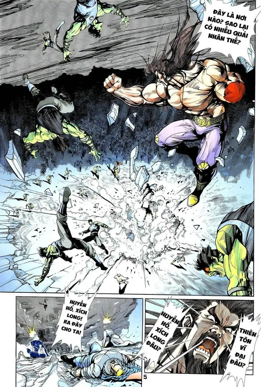 Truyện Tranh Long Hổ 5 Thế trang 8