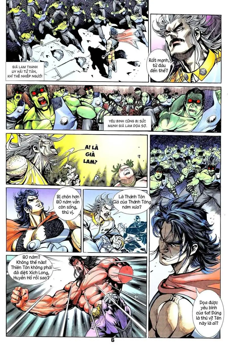 Truyện Tranh Long Hổ 5 Thế trang 8