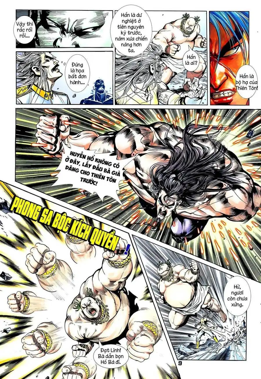 Truyện Tranh Long Hổ 5 Thế trang 8