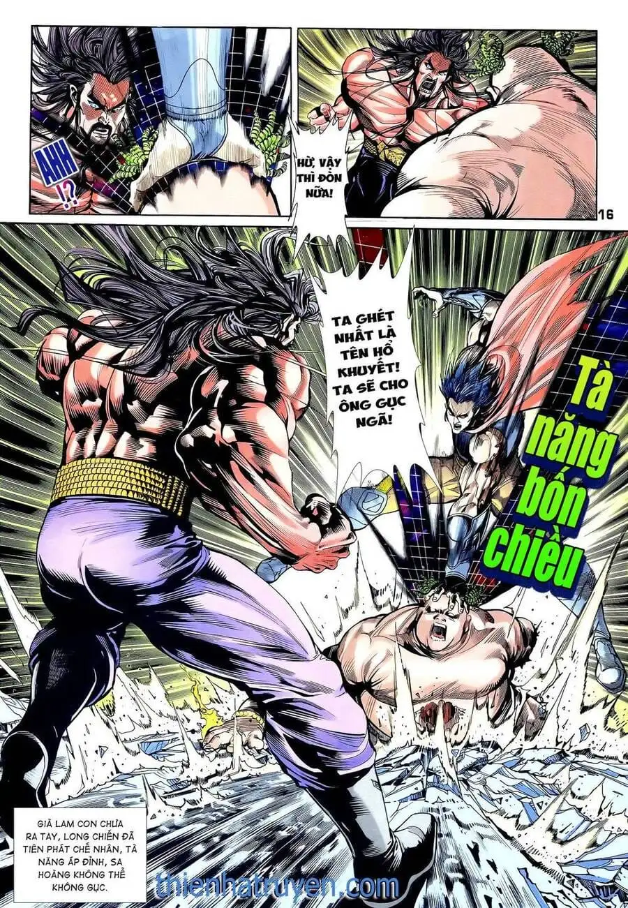 Truyện Tranh Long Hổ 5 Thế trang 8