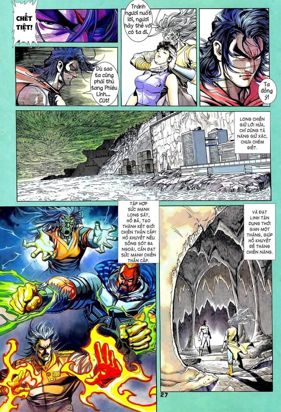 Truyện Tranh Long Hổ 5 Thế trang 8