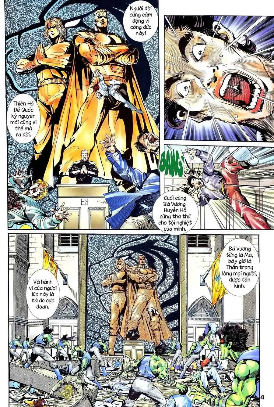 Truyện Tranh Long Hổ 5 Thế trang 8