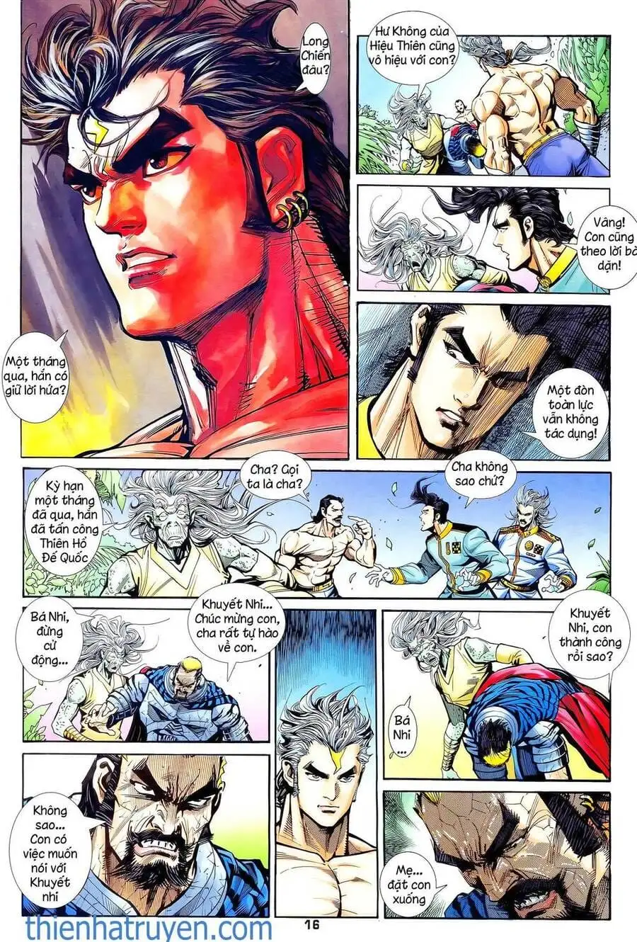 Truyện Tranh Long Hổ 5 Thế trang 8