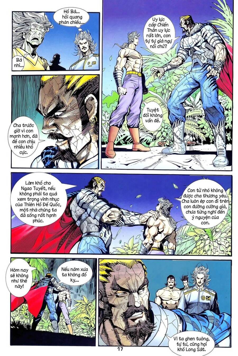 Truyện Tranh Long Hổ 5 Thế trang 8