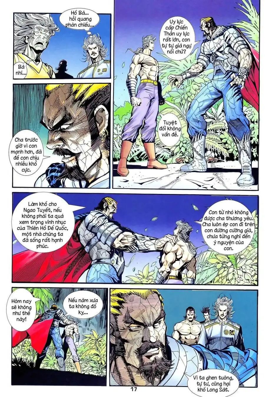 Truyện Tranh Long Hổ 5 Thế trang 8
