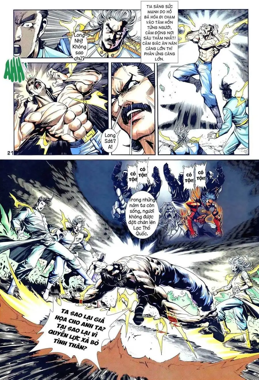 Truyện Tranh Long Hổ 5 Thế trang 8