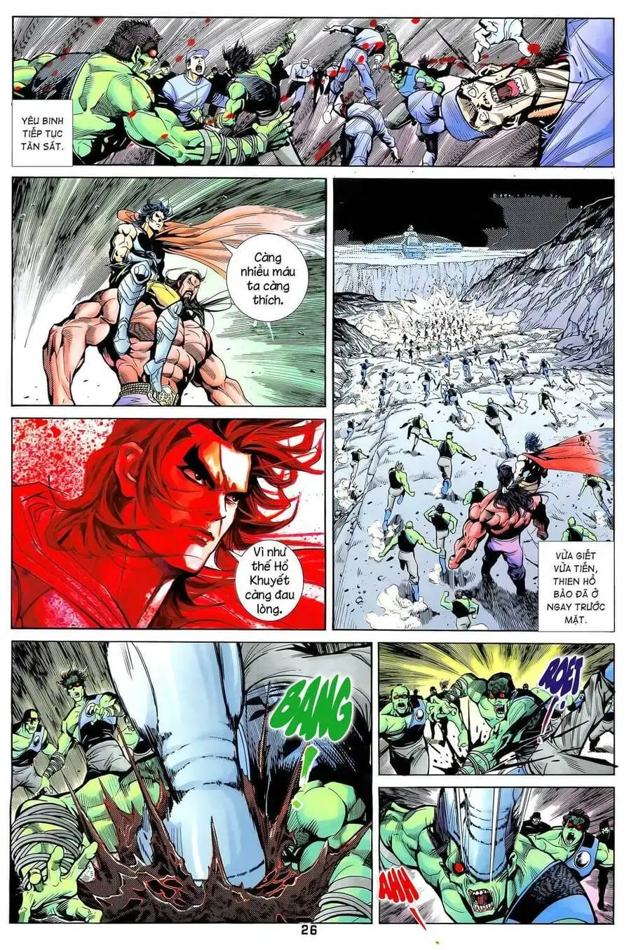 Truyện Tranh Long Hổ 5 Thế trang 8