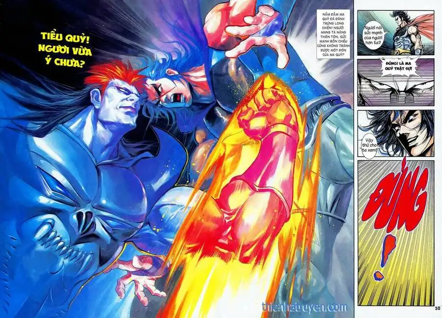 Truyện Tranh Long Hổ 5 Thế trang 8