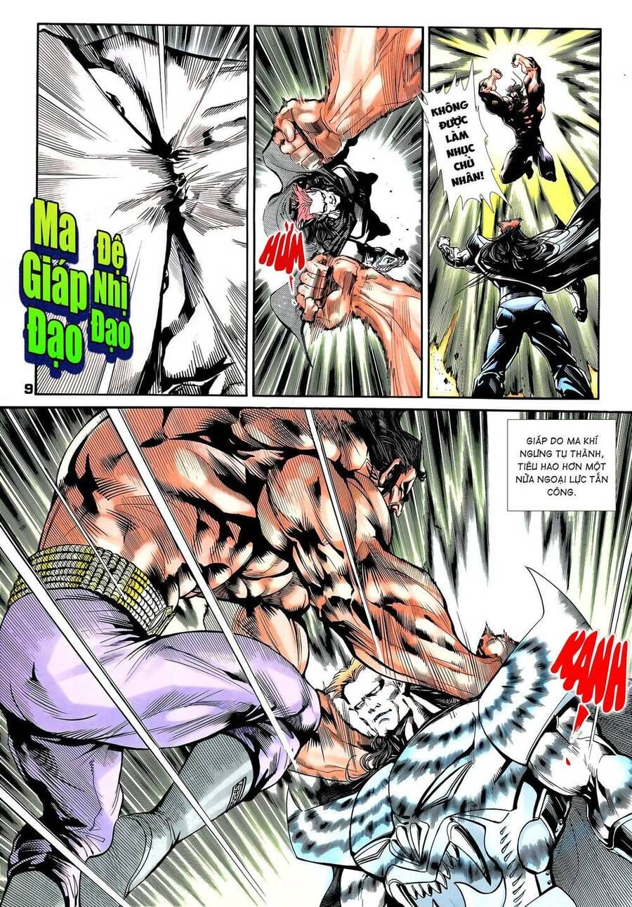 Truyện Tranh Long Hổ 5 Thế trang 8