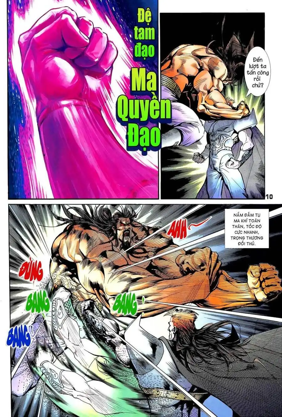 Truyện Tranh Long Hổ 5 Thế trang 8