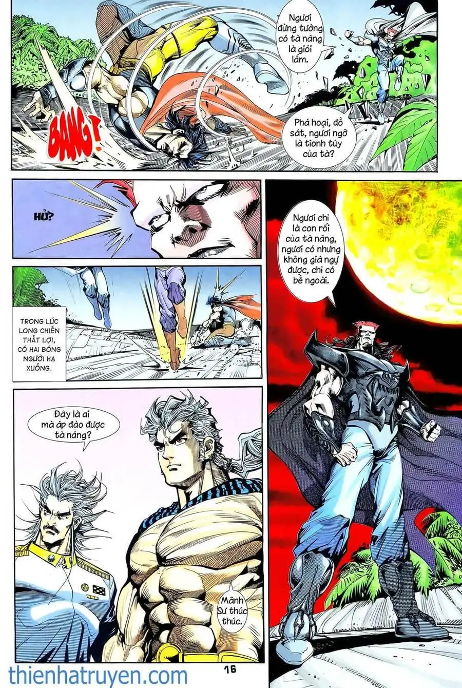 Truyện Tranh Long Hổ 5 Thế trang 8