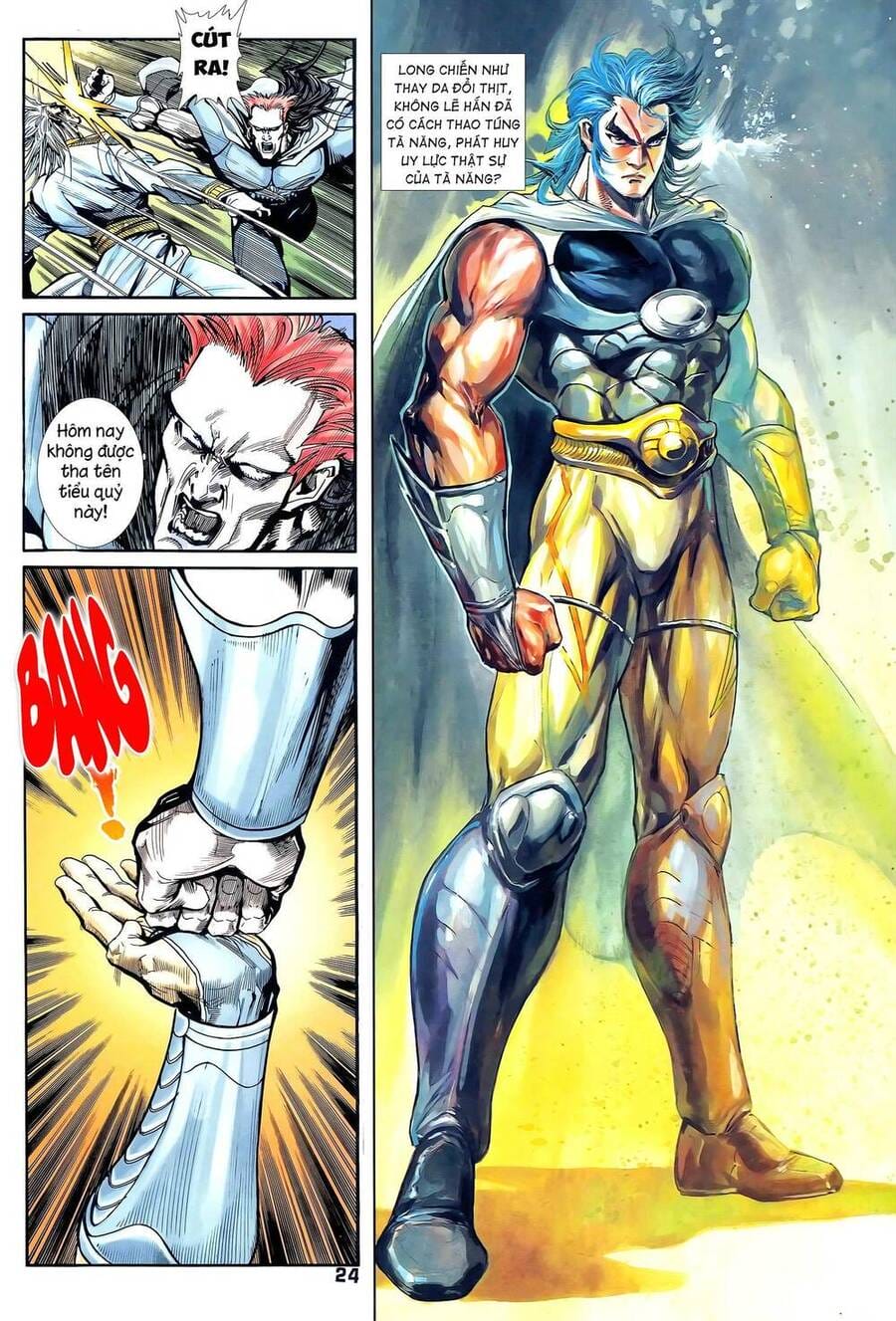 Truyện Tranh Long Hổ 5 Thế trang 8