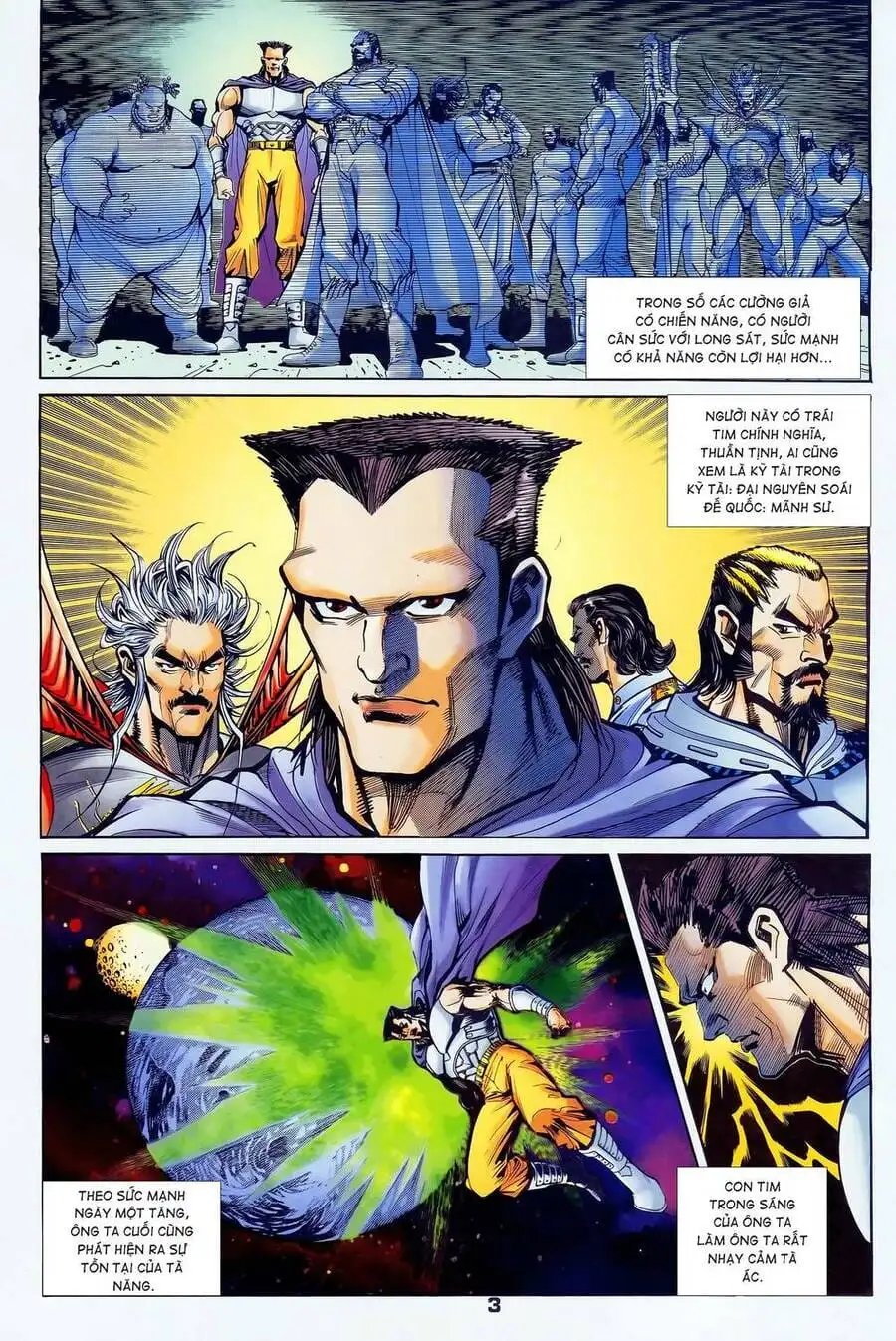 Truyện Tranh Long Hổ 5 Thế trang 8