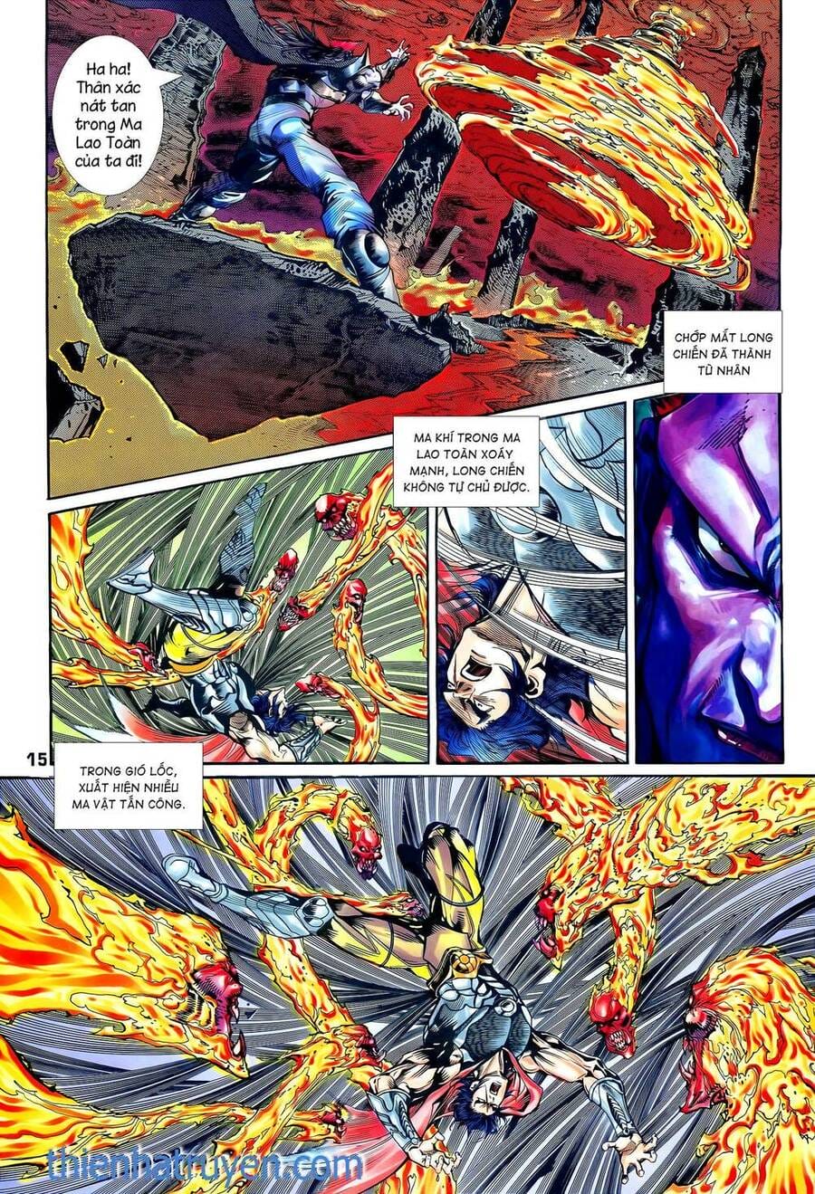 Truyện Tranh Long Hổ 5 Thế trang 8