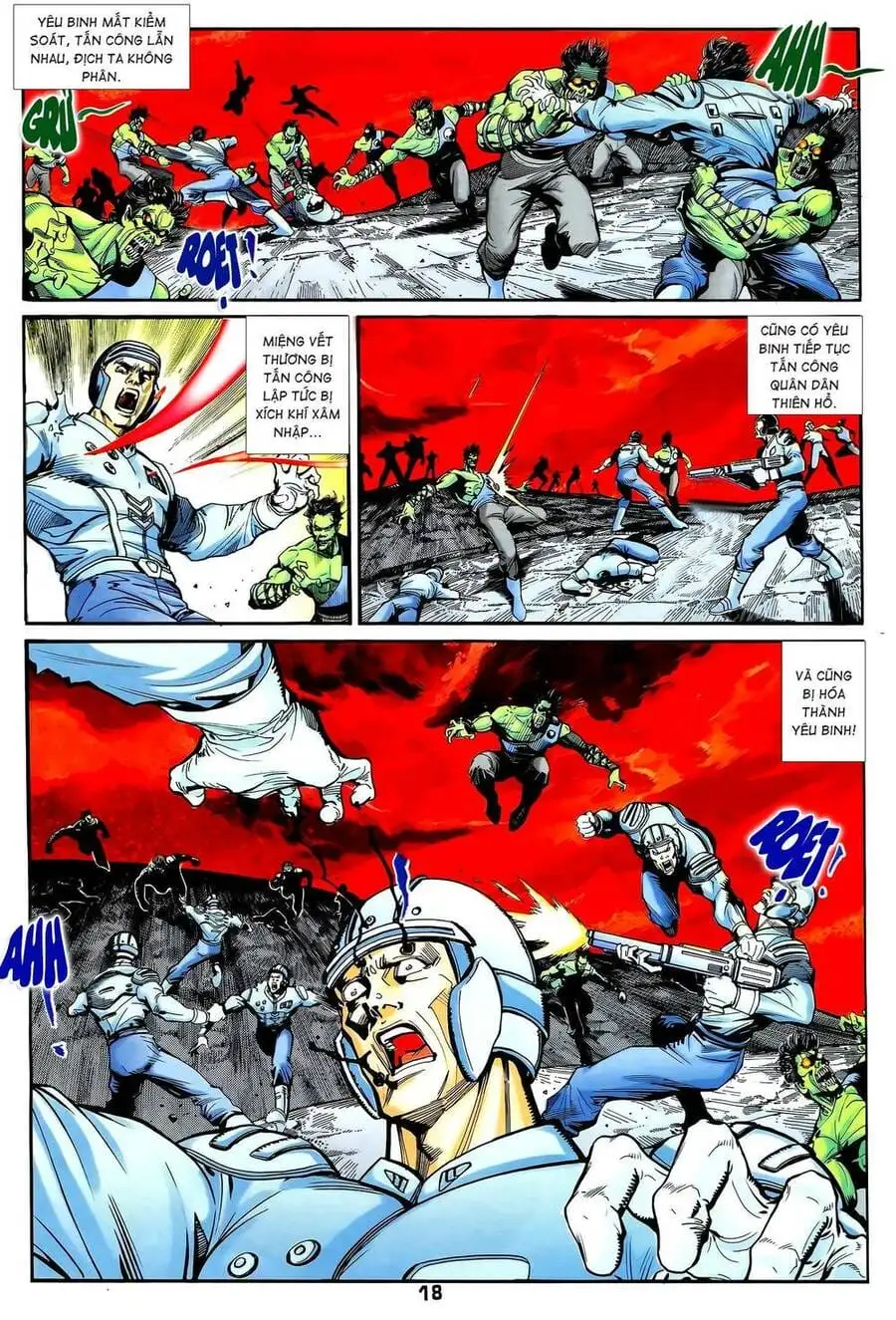 Truyện Tranh Long Hổ 5 Thế trang 8