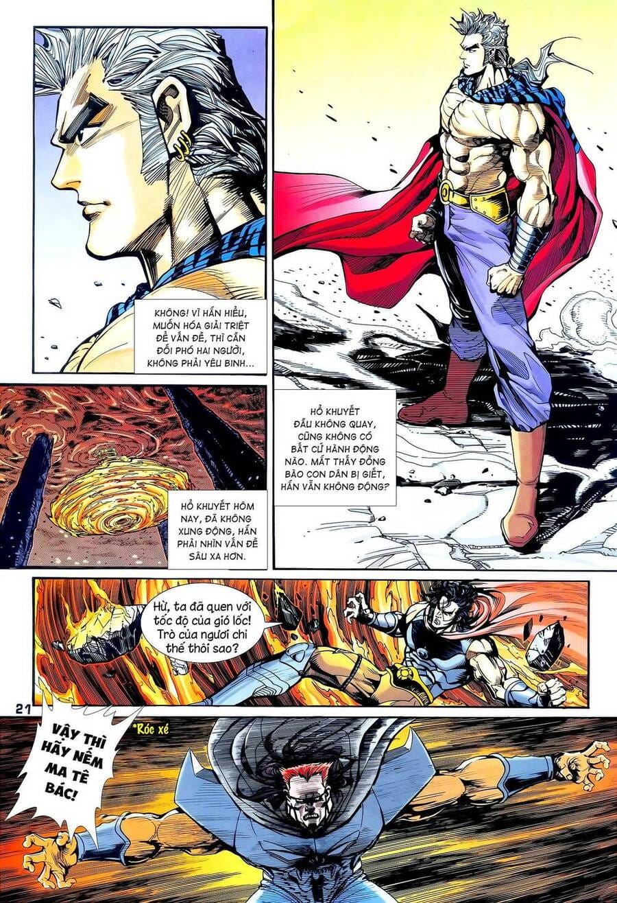 Truyện Tranh Long Hổ 5 Thế trang 8