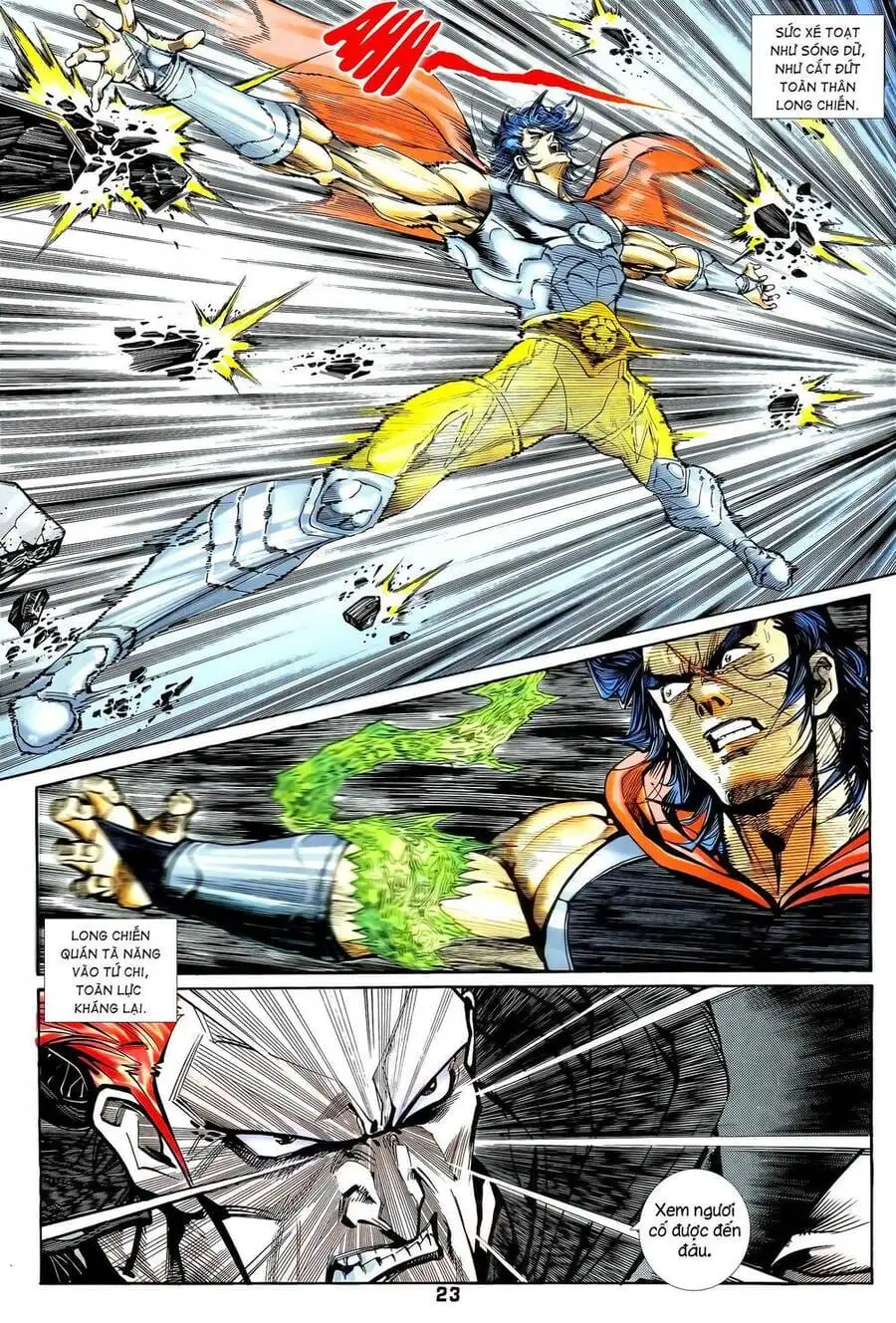 Truyện Tranh Long Hổ 5 Thế trang 8