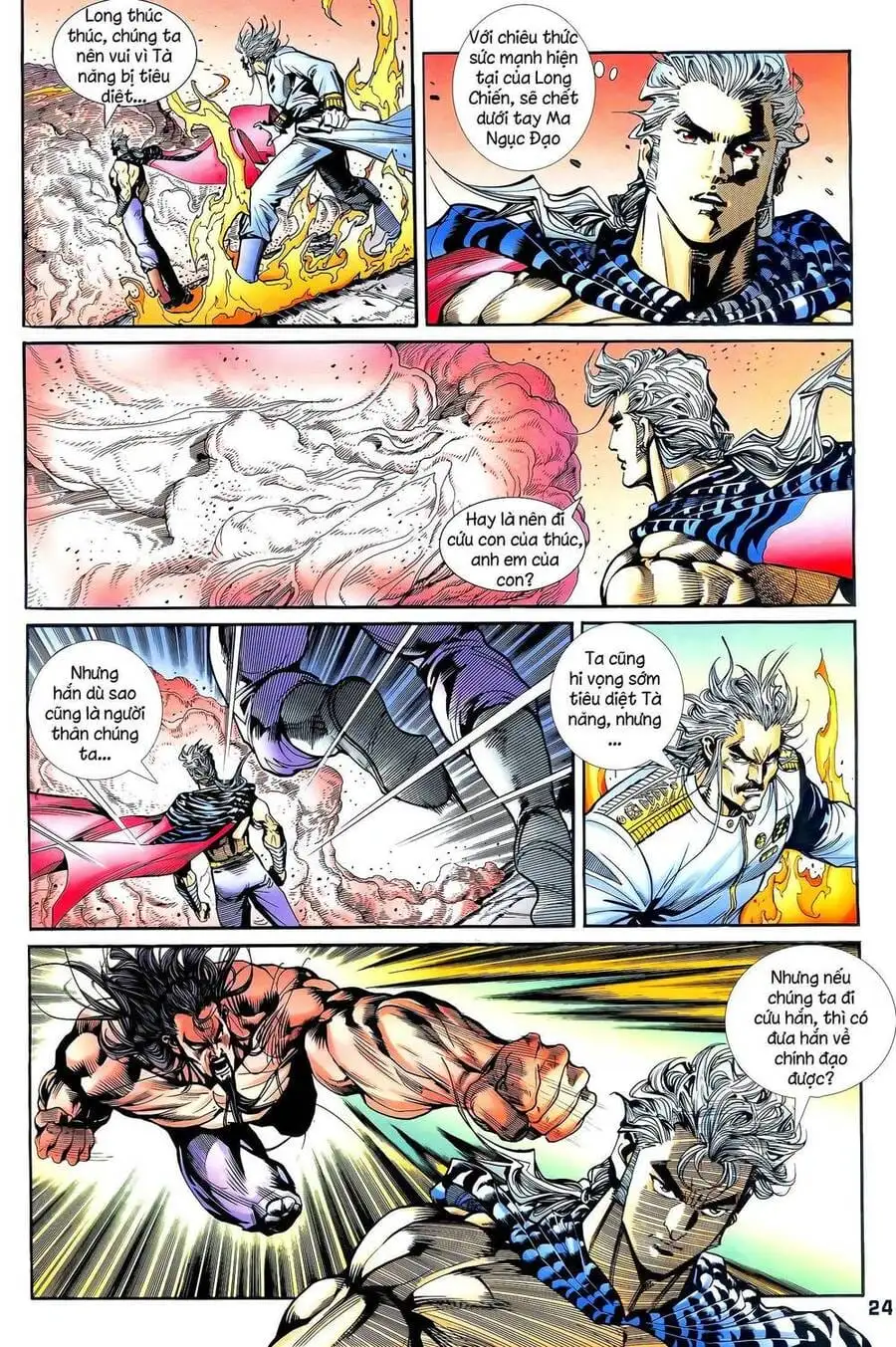 Truyện Tranh Long Hổ 5 Thế trang 8