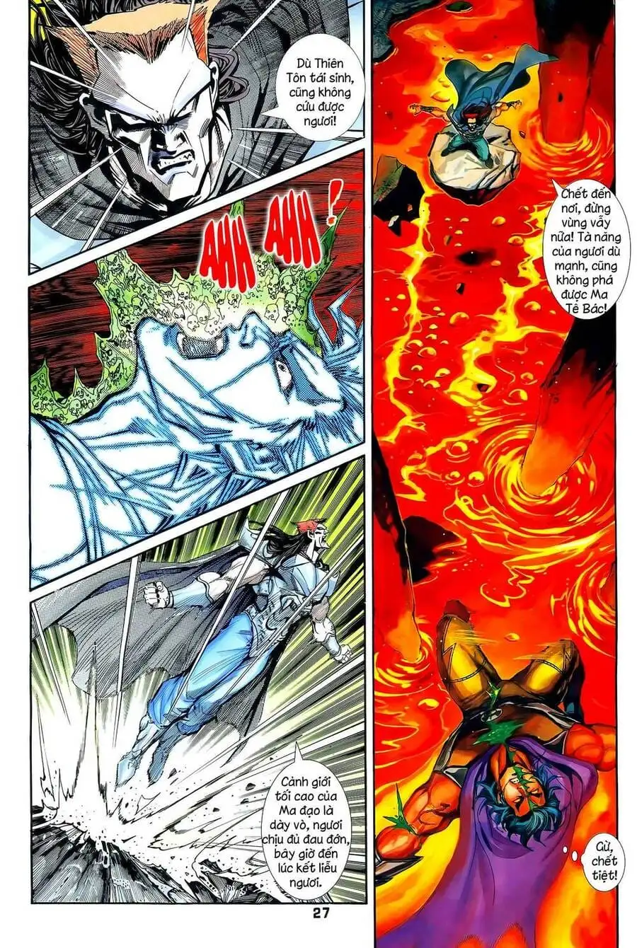 Truyện Tranh Long Hổ 5 Thế trang 8