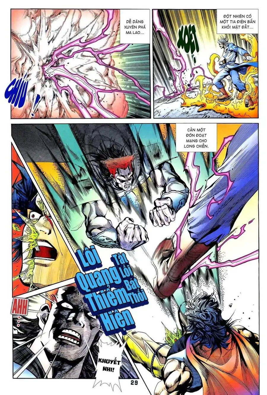 Truyện Tranh Long Hổ 5 Thế trang 8