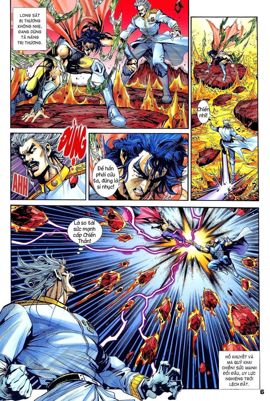 Truyện Tranh Long Hổ 5 Thế trang 8