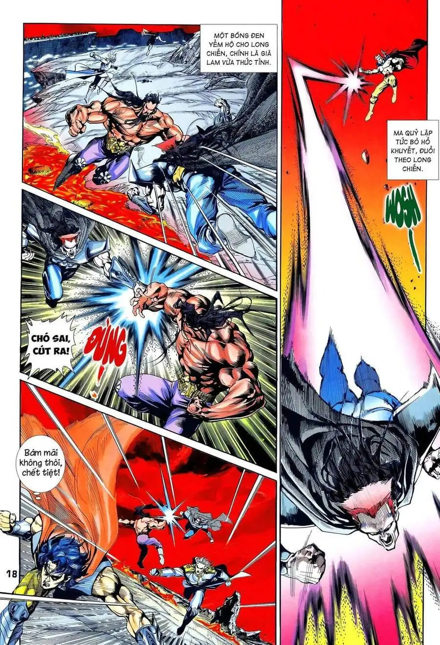 Truyện Tranh Long Hổ 5 Thế trang 8