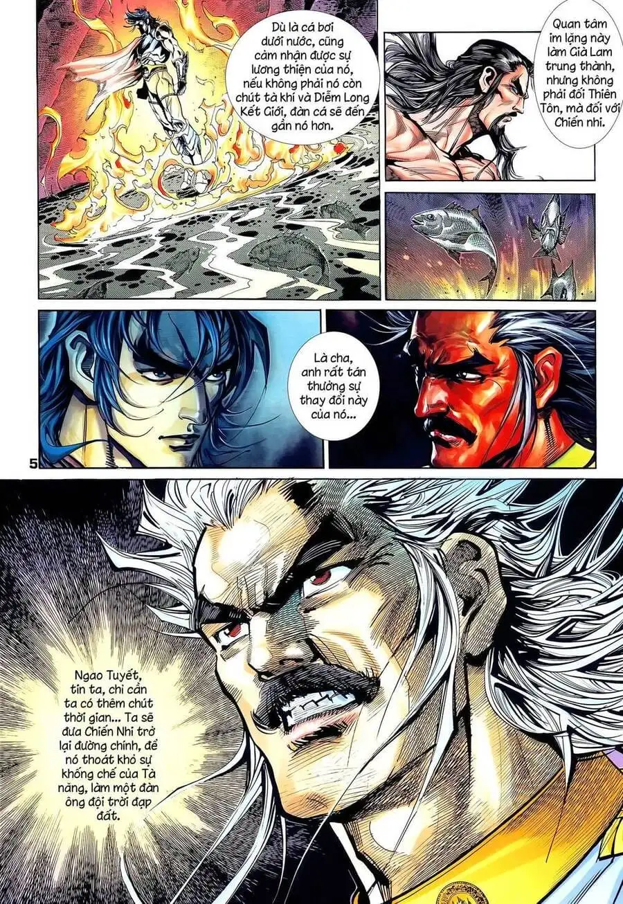 Truyện Tranh Long Hổ 5 Thế trang 8