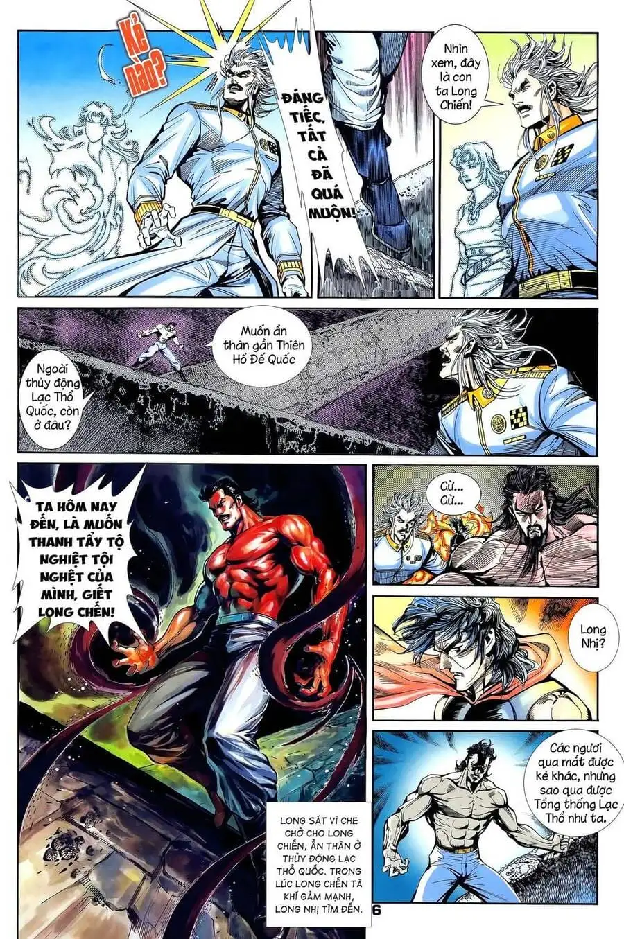 Truyện Tranh Long Hổ 5 Thế trang 8