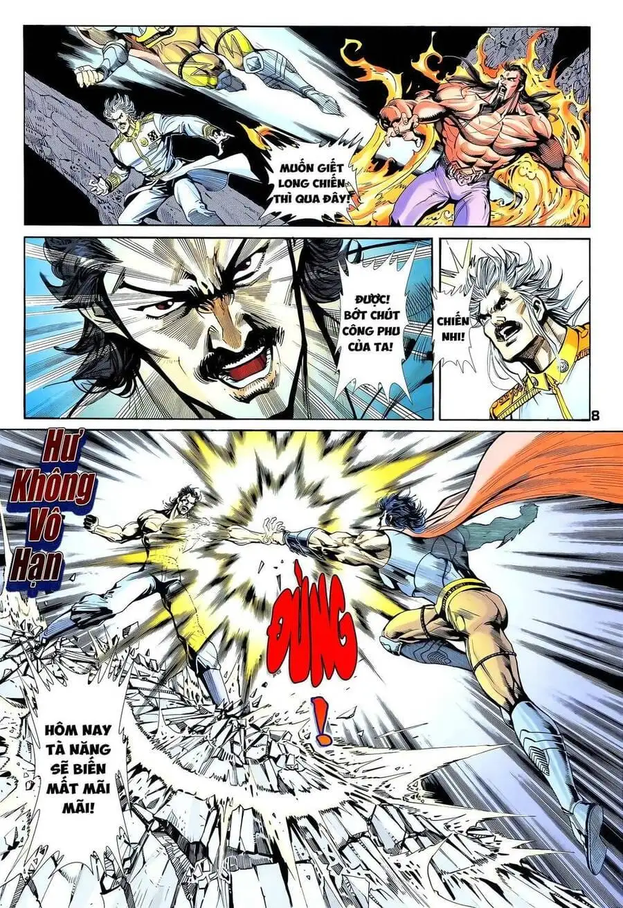 Truyện Tranh Long Hổ 5 Thế trang 8