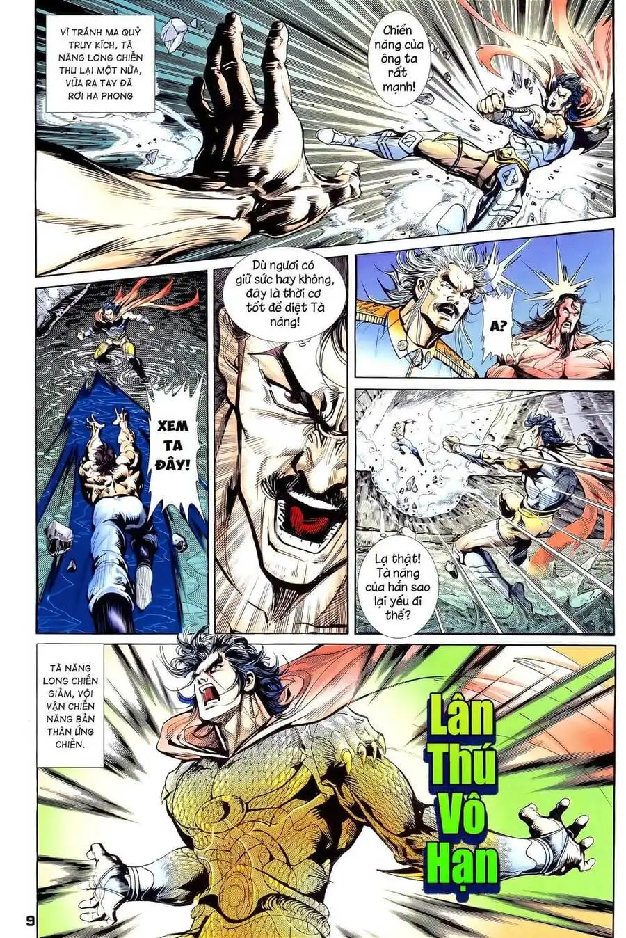 Truyện Tranh Long Hổ 5 Thế trang 8
