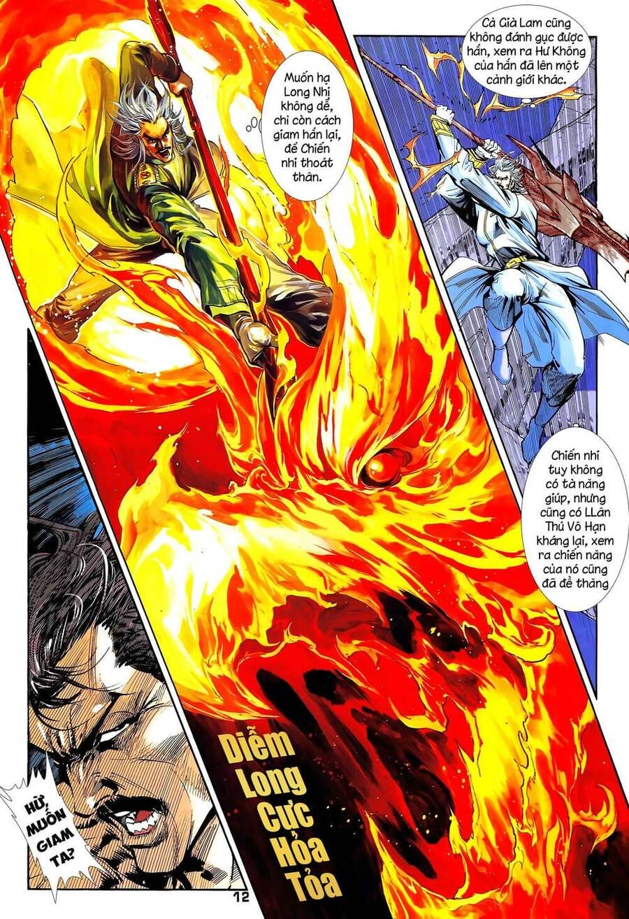 Truyện Tranh Long Hổ 5 Thế trang 8