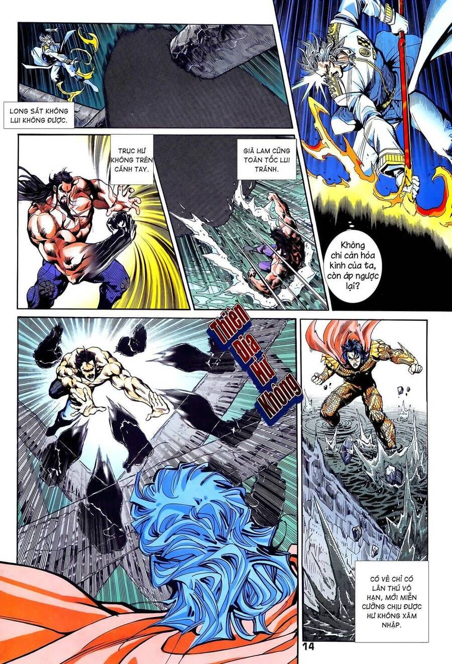 Truyện Tranh Long Hổ 5 Thế trang 8