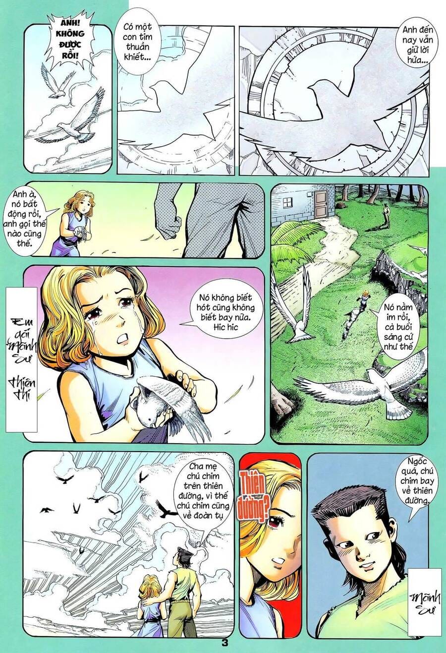 Truyện Tranh Long Hổ 5 Thế trang 8