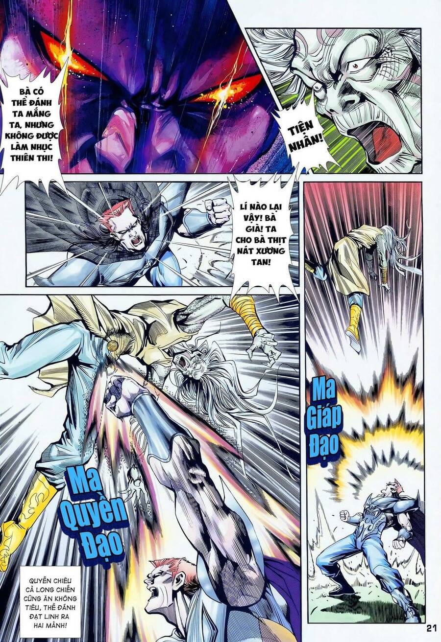 Truyện Tranh Long Hổ 5 Thế trang 8